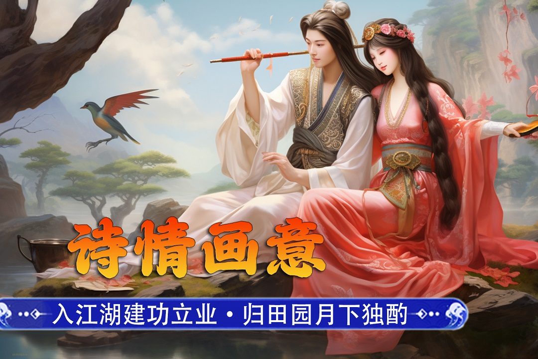 图：诗情画意
