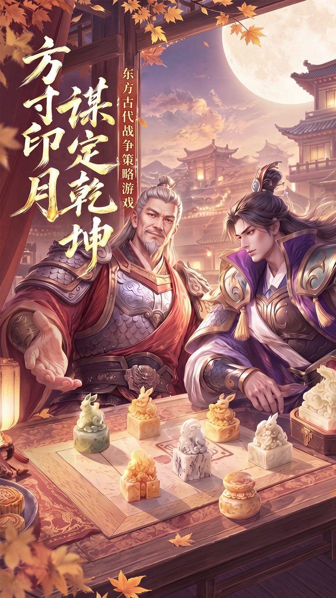朕的江山官方宣传图:方寸印月 谋定乾坤