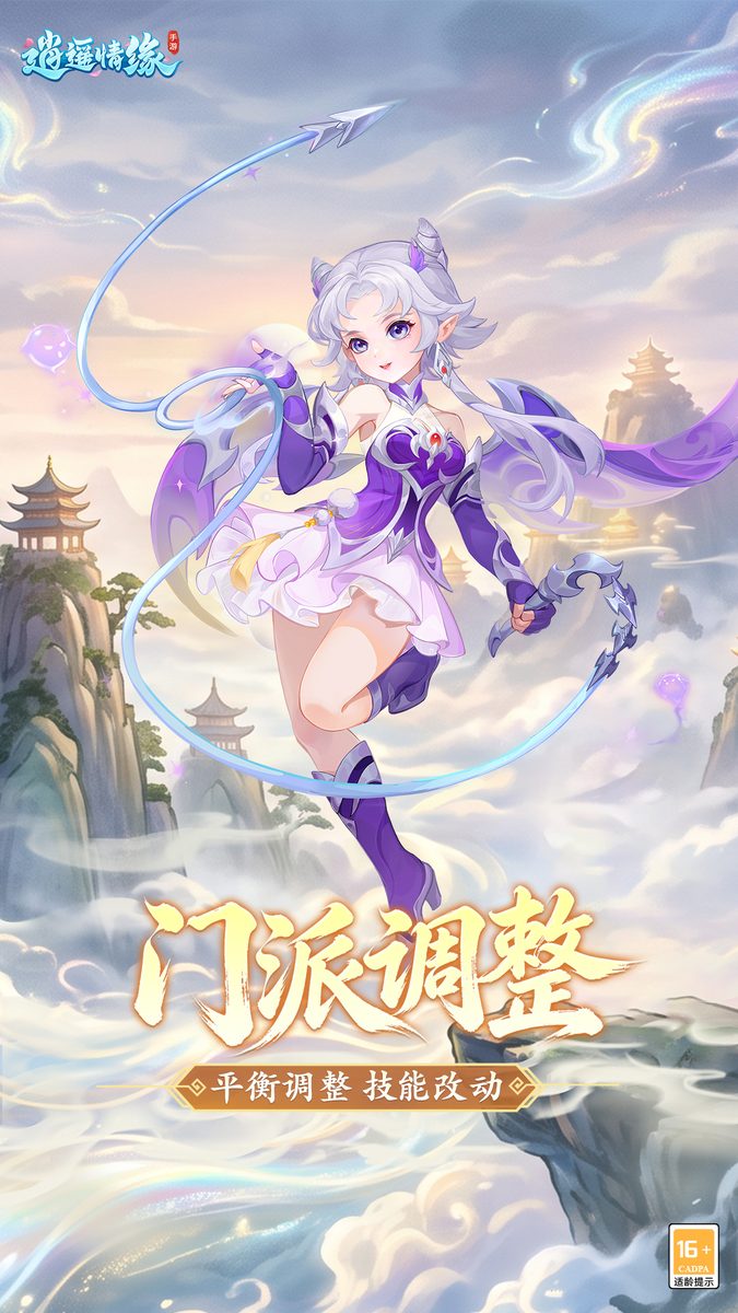 图：门派调整